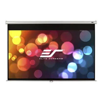 Elite Screens  |  Manual Series  |  M150XWV2  |  Diagonal 150 "  |  4:3  |  Viewable screen width (W) 305 cm  |  White