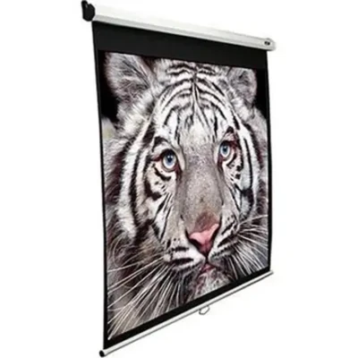 Elite Screens  |  Manual Series  |  M135XWH2  |  Diagonal 135 "  |  16:9  |  Viewable screen width (W) 299 cm  |  White