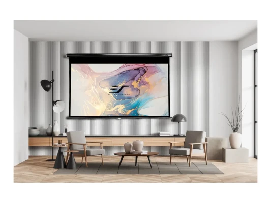 Elite Screens  |  Manual Series  |  M99UWS1  |  Diagonal 99 "  |  1:1  |  Viewable screen width (W) 178 cm  |  Black