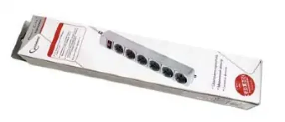 SPG6-B-6C  |  Sockets quantity 6  |  Surge protector