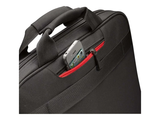 Case Logic  |  DLC115  |  Fits up to size 15 "  |  Messenger - Briefcase  |  Black  |  Shoulder strap