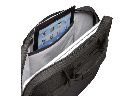 Case Logic  |  DLC115  |  Fits up to size 15 "  |  Messenger - Briefcase  |  Black  |  Shoulder strap