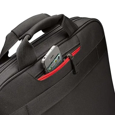 Case Logic  |  DLC115  |  Fits up to size 15 "  |  Messenger - Briefcase  |  Black  |  Shoulder strap