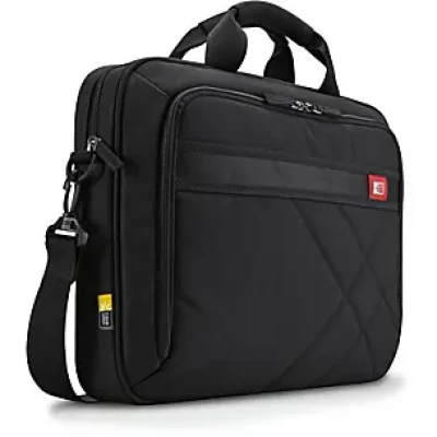 Case Logic  |  DLC115  |  Fits up to size 15 "  |  Messenger - Briefcase  |  Black  |  Shoulder strap