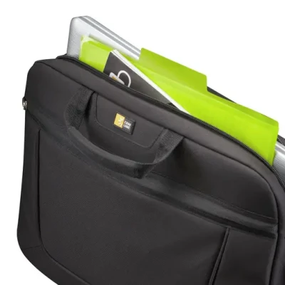 Case Logic  |  VNAI215  |  Подходит для размера до 15.6 "  |  Messenger - Портфель  |  Черный  |  Наплечный ремень