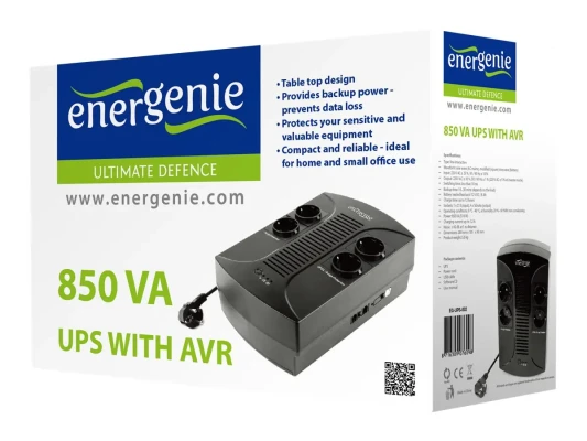 EnerGenie  |  UPS ar AVR  |  850 VA  |  220 V