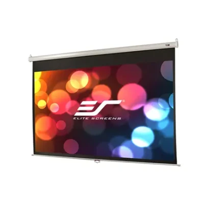 Elite Screens  |  Manual Series  |  M106XWH  |  Diagonal 106 "  |  16:9  |  Viewable screen width (W) 235 cm  |  White