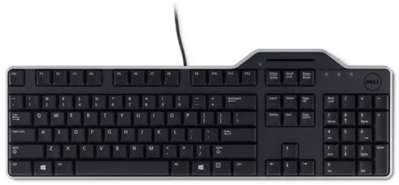 Dell  |  KB813  |  Smartcard keyboard  |  Wired  |  EN  |  Black