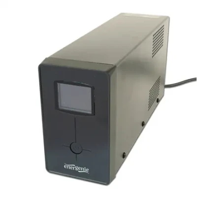 EnerGenie  |  UPS with USB and LCD display, Black  |  850 VA  |  220 V