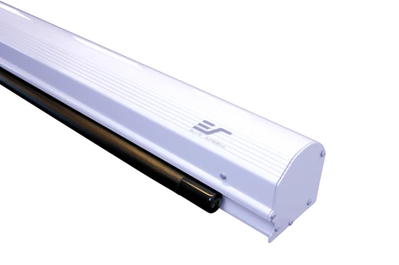 Elite Screens  |  Saker Series  |  SK110XHW-E12  |  Diagonal 110 "  |  16:10  |  Viewable screen width (W) 244 cm  |  White