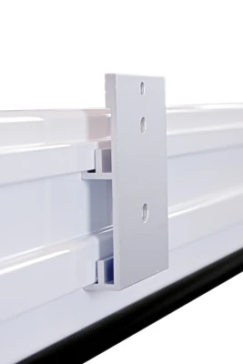 Elite Screens  |  Saker Series  |  SK110XHW-E12  |  Diagonal 110 "  |  16:10  |  Viewable screen width (W) 244 cm  |  White