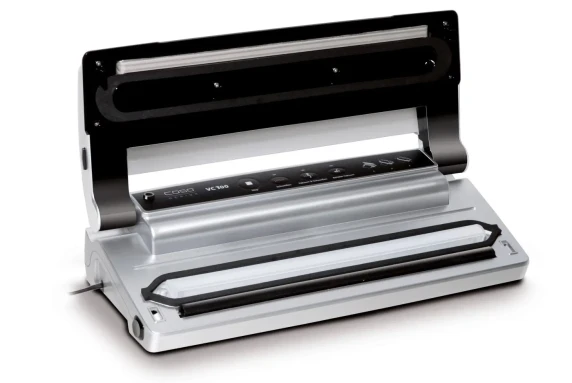 Caso  |  Bar Vacuum sealer  |  VC 100  |  Power 120 W  |  Temperature control  |  Silver
