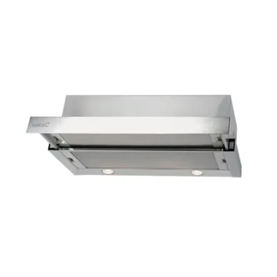 CATA  |  Hood  |  TF 2003 Duralum 600  |  Telescopic  |  Energy efficiency class C  |  Width 60 cm  |  390 m³ / h  |  Mechanical control  |  LED  |  Stainless steel