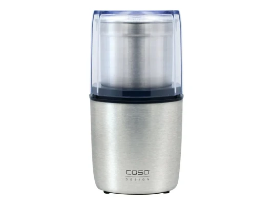 Caso  |  Electric coffee grinder  |  1830  |  200 W W  |  Lid safety switch  |  Number of cups 8 pc(s)  |  Stainless steel