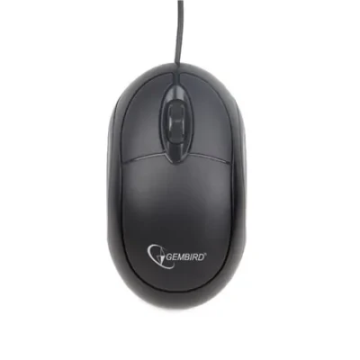 Gembird  |  MUS-U-01  |  Wired  |  Optical USB mouse  |  Black