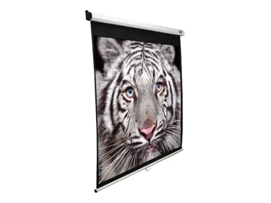 Elite Screens  |  Manual Series  |  M94NWX  |  Diagonal 94 "  |  16:10  |  Viewable screen width (W) 202 cm  |  White