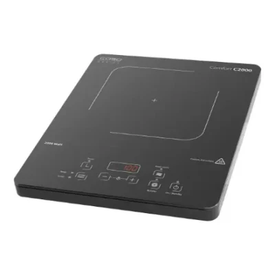 Caso  |  Free standing table hob  |  Comfort C2000  |  Number of burners / cooking zones 1  |  Sensor  |  Black  |  Induction