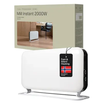Mill  |  Heater  |  SG2000MEC  |  Convection Heater  |  2000 W  |  Number of power levels 3  |  Suitable for rooms up to 5-20 m²  |  White  |  N / A