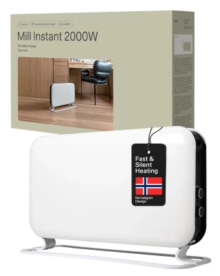 Mill  |  Heater  |  SG2000MEC  |  Convection Heater  |  2000 W  |  Number of power levels 3  |  Suitable for rooms up to 5-20 m²  |  White  |  N / A