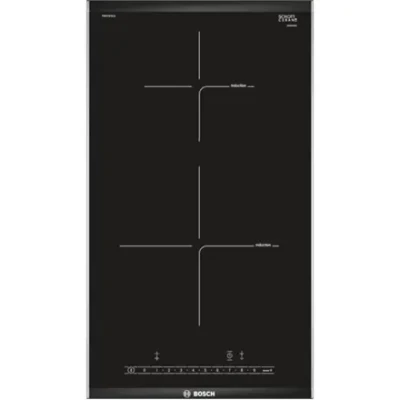 Bosch  |  Hob  |  PIB375FB1E  |  Induction  |  Number of burners / cooking zones 2  |  Touch  |  Timer  |  Black