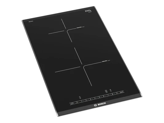 Bosch  |  Hob  |  PIB375FB1E  |  Induction  |  Number of burners / cooking zones 2  |  Touch  |  Timer  |  Black