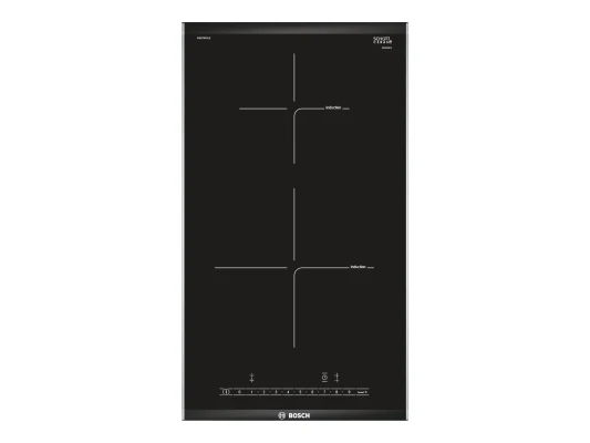 Bosch  |  Hob  |  PIB375FB1E  |  Induction  |  Number of burners / cooking zones 2  |  Touch  |  Timer  |  Black