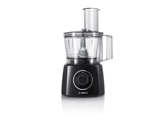 Bosch  |  Food processor  |  MCM3201B  |  800 W  |  Number of speeds 2  |  Bowl capacity 2,3 L  |  Ice crushing  |  Blender  |  Black