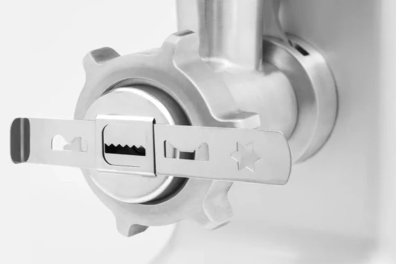 Caso  |  Meat Grinder  |  FW2000  |  Silver  |  Number of speeds 2  |  Accessory for butter cookies; Drip tray