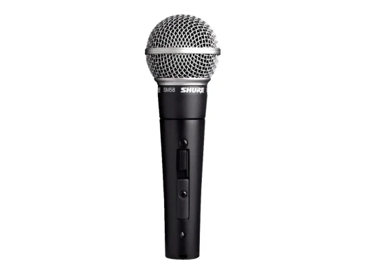 Shure  |  Dinamiskais vokālais mikrofons  |  SM58SE  |  Tumši pelēks