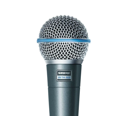Shure  |  Vocal Microphone  |  BETA 58A  |  Dark grey