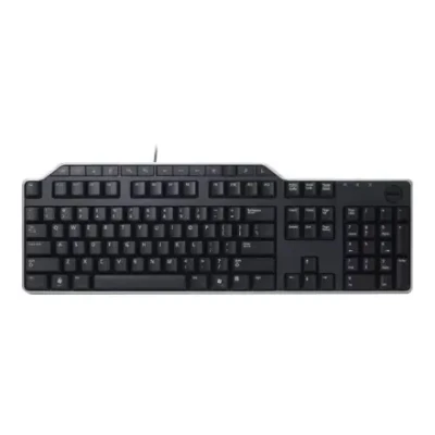 Dell  |  Клавиатура  |  KB522  |  Мультимедийная  |  Проводная  |  Русская  |  Черный  |  USB 2.0  |  Цифровая клавиатура