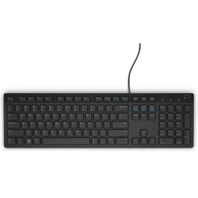 Dell  |  KB216 RTL Box  |  Мультимедийный  |  Проводной  |  США  |  Черный  |  Цифровая клавиатура