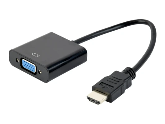 Gembird  |  Adapter cable, single port  |  HDMI  |  VGA