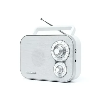Muse  |  Portatīvais radio  |  M-051RW  |  AUX ieeja  |  Balts