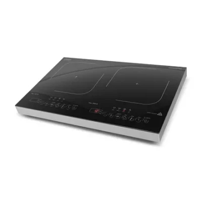 Caso  |  Table Induction Hob  |  ProGourmet 3500  |  2 Cooking Zones  |  Touch Controls  |  Black