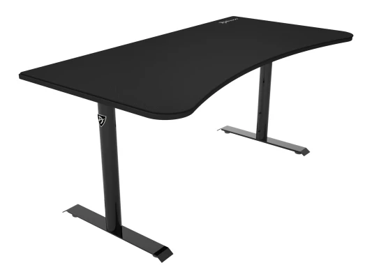 Arozzi Arena Gaming Desk - Pure Black  |  Arozzi Black