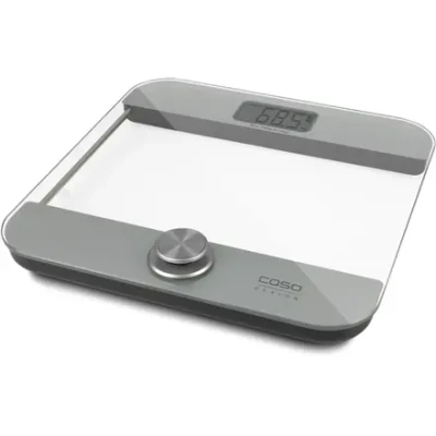Caso  |  Body Energy Ecostyle personal scale  |  3416  |  Maximum weight (capacity) 180 kg  |  Accuracy 100 g  |  White / Grey