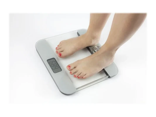 Caso  |  Body Energy Ecostyle personal scale  |  3416  |  Maximum weight (capacity) 180 kg  |  Accuracy 100 g  |  White / Grey