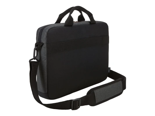 Case Logic  |  Era Attaché  |  Fits up to size 14 "  |  Messenger - Briefcase  |  Obsidian  |  Shoulder strap