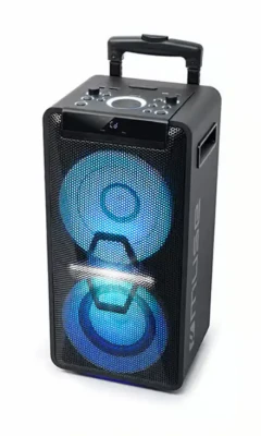 Muse  |  Ballīšu skaļrunis  |  M-1920DJ  |  300 W  |  Bluetooth  |  Melns  |  Portatīvs  |  Bezvadu savienojums