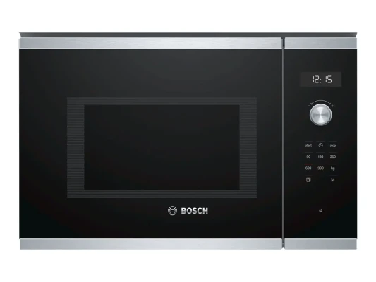 Bosch  |  Microwave Oven  |  BFL554MS0  |  Built-in  |  31.5 L  |  900 W  |  Stainless steel