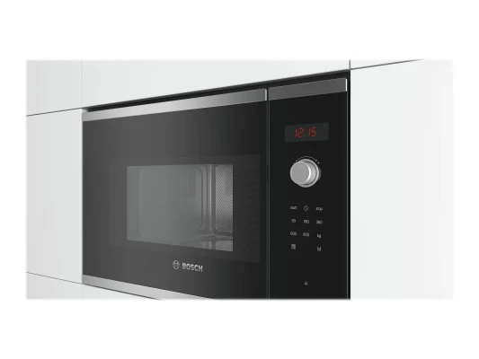 Bosch  |  Microwave Oven  |  BFL523MS0  |  Built-in  |  20 L  |  800 W  |  Stainless steel / Black
