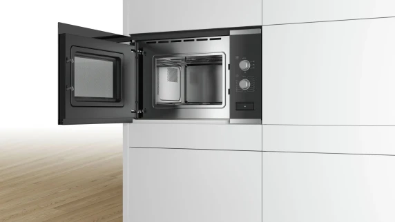 Bosch  |  Microwave Oven  |  BFL520MS0  |  Built-in  |  20 L  |  800 W  |  Stainless steel / Black