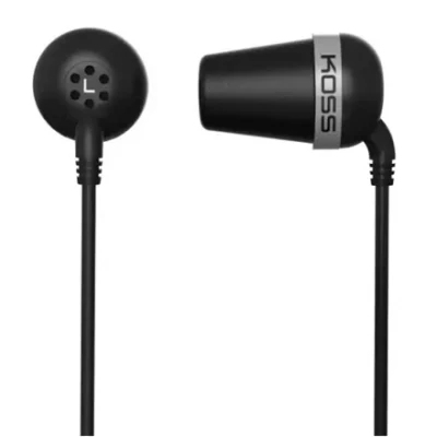Koss  |  Наушники  |  THE PLUG CLASSIC  |  Провода  |  Внутриканальные  |  Шумоподавление  |  Черный