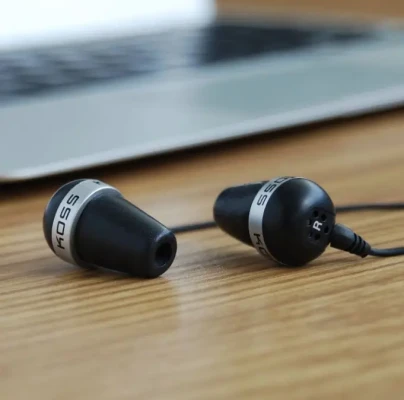 Koss  |  Наушники  |  THE PLUG CLASSIC  |  Провода  |  Внутриканальные  |  Шумоподавление  |  Черный