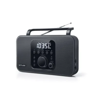 Muse  |  Radio  |  M-091R  |  Alarm function  |  AUX in  |  Black