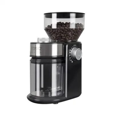 Caso  |  Coffee grinder  |  Barista Crema  |  150 W  |  Coffee beans capacity 240 g  |  Number of cups 12 pc(s)  |  Black