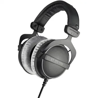 Beyerdynamic  |  Atsauce austiņas  |  DT 770 PRO  |  Vadu  |  Uz auss  |  Melna