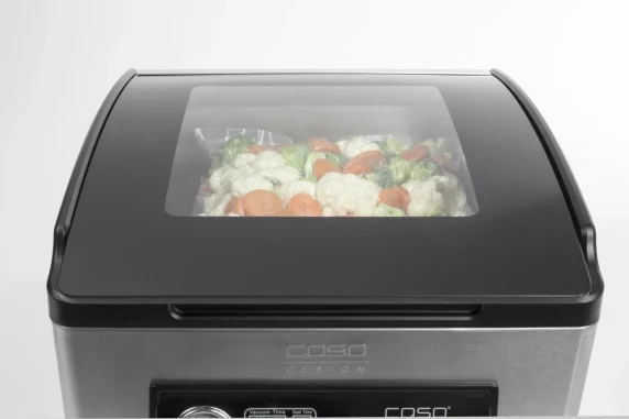 Caso  |  Chamber Vacuum sealer  |  VacuChef 70  |  Power 350 W  |  Stainless steel
