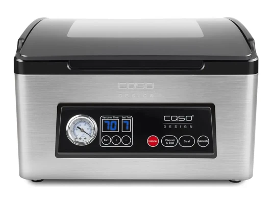 Caso  |  Chamber Vacuum sealer  |  VacuChef 70  |  Power 350 W  |  Stainless steel